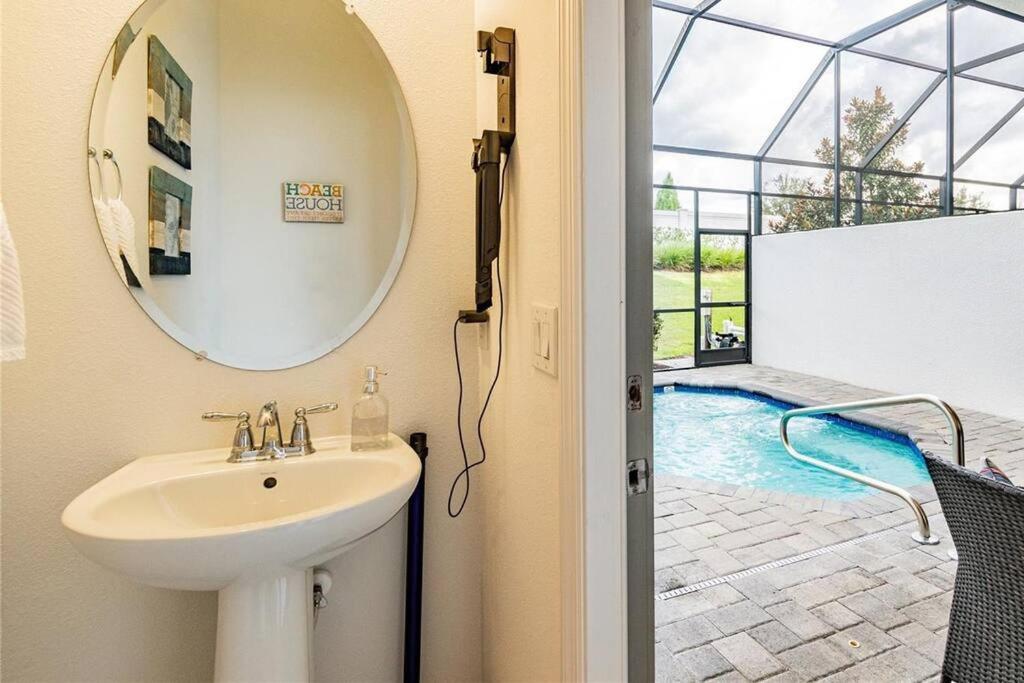 Pool Home Champions Gate Area With Resort Amenities Next To Disney Дейвънпорт Екстериор снимка
